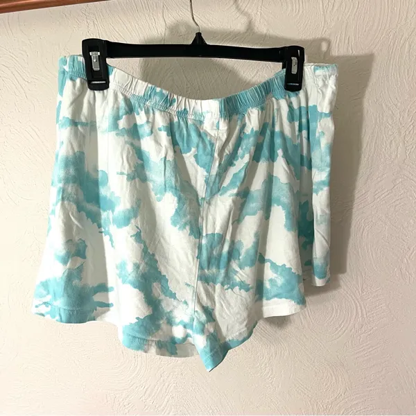 Victoria's Secret Blue and White Pajama Shorts - Image 3