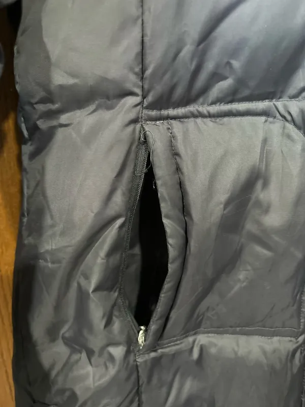 Hawke & Co. Long Dark Grey Coat - Image 2