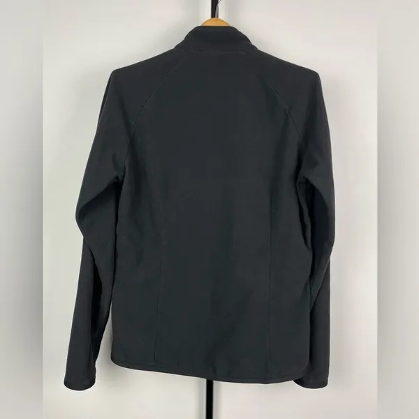 Vintage Nike‎ Black Therma Fit Microfiber Fleece Full Zip Sweater - Image 6