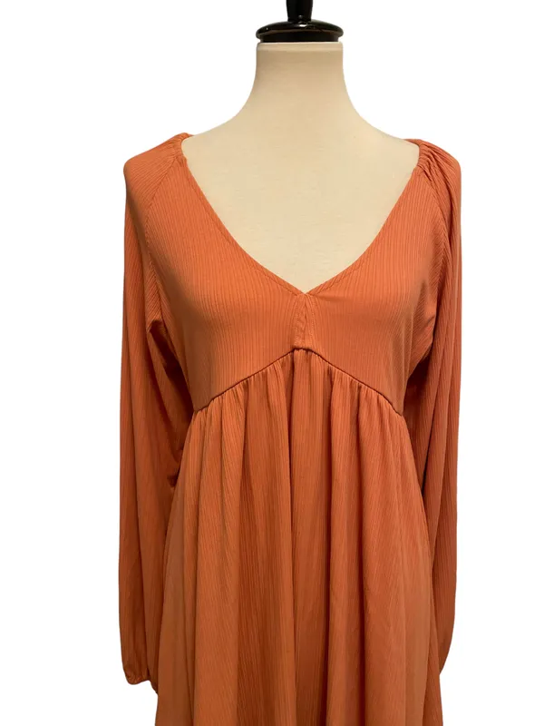 Giorgia Dress In Ginger - Image 5