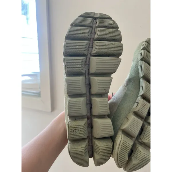 On Cloud Dip Reseda Olive‎ Oil Womens Size 10 Mud Guard Cloudtec Sneakers - Image 5