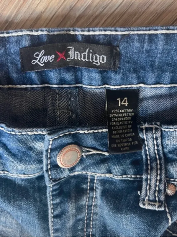 Love X Indigo Woman’s ’ Bootcut Jeans – Size 14 (706) - Image 3