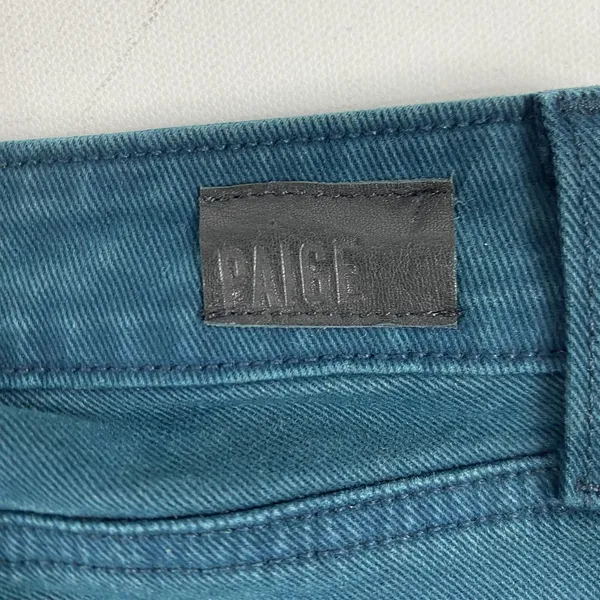 Paige Jeans‎ Womens 27 Blue Medium Wash Skinny Low Rise Stretch Denim Made USA - Image 11