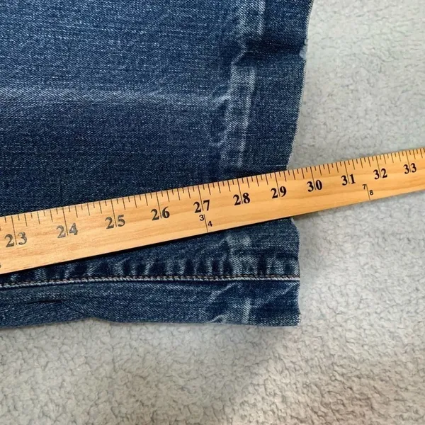 Gap Jeans Womens 6 Flare Stretch Medium Wash‎ Stretch Cotton Lycra Spandex - Image 6