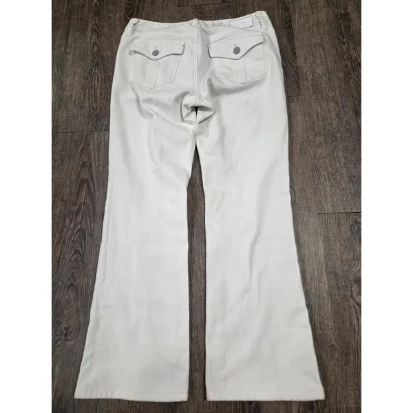 Henry + Belle Signature Bootcut White Women's Jeans Size 28 - Image 6