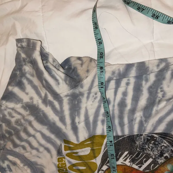 Woodstock Peace Love Music Tye Dye T-Shirt Size Large - Image 4