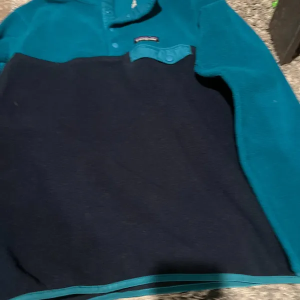 Patagonia Synchilla blue pullover size‎ Small - Image 5