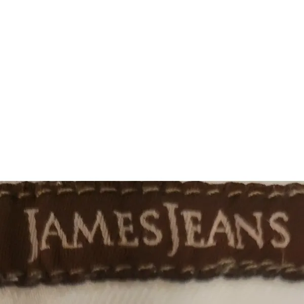 James Jeans‎ Moto Slim Skinny Jeans Womens Size 29 White Biker Edgy Cotton Denim - Image 3
