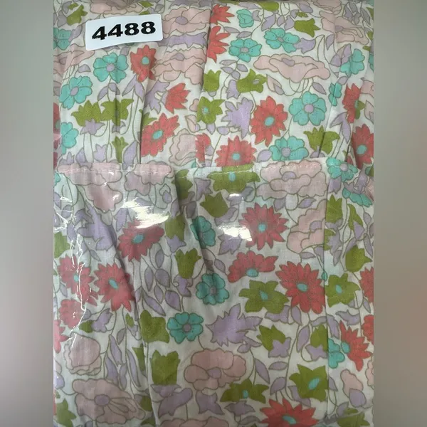 Anthropologie Love the‎ Label Floral Ruffle Mini Dress NWT size medium - Image 7