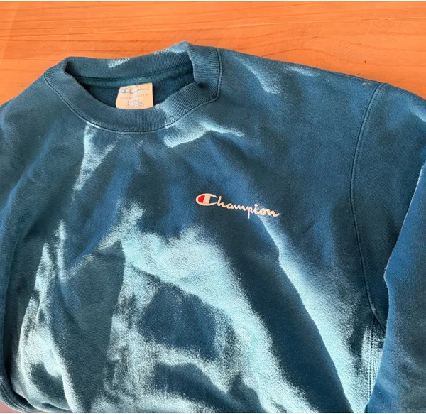 Champion Blue Reverse Weave Crewneck - Image 4