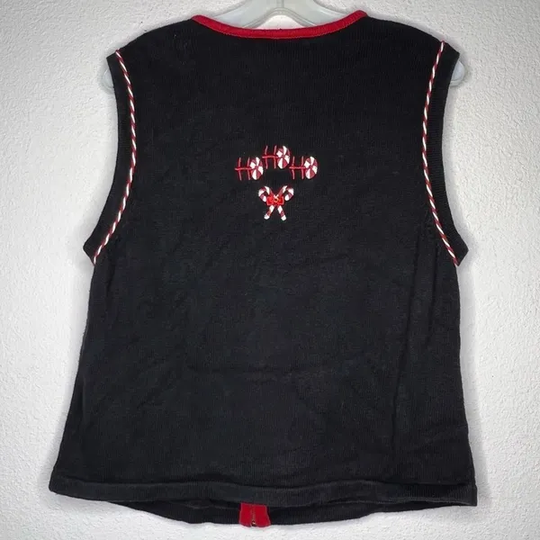 Vintage Merry &‎ Bright Christmas Sweater Vest - Image 4