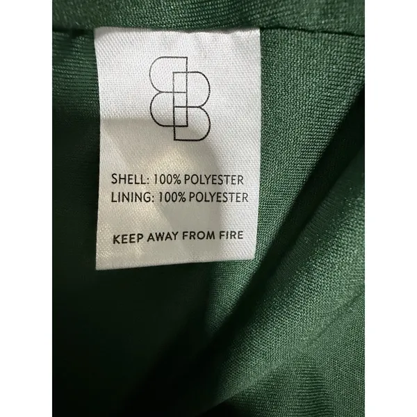 Baltic Born‎ Stockholm Smocked Dress Forest Green Women's Size 2XL - Image 13