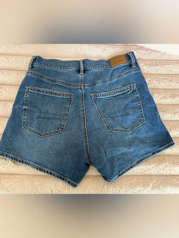 American Eagle Outfitters‎ Classic Blue Jean Shorts - Image 2