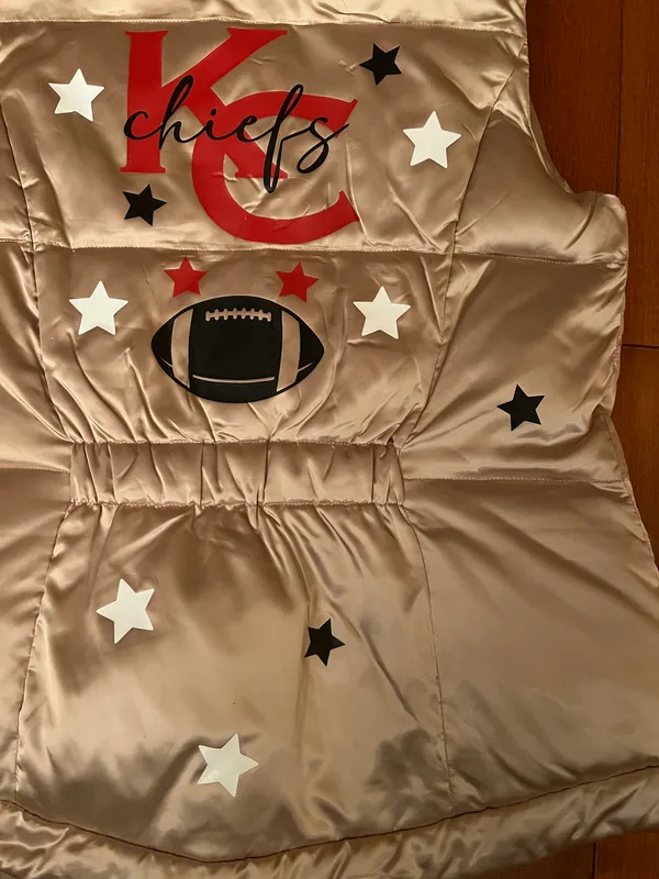 Charter Club Kansas City Chiefs Puffer Vest Jacket - Image 3