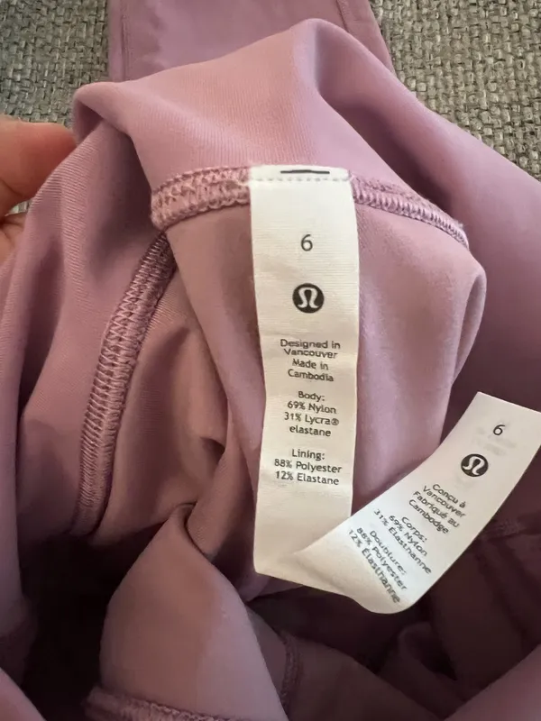 Mauve Lululemon Align Leggings - Image 3