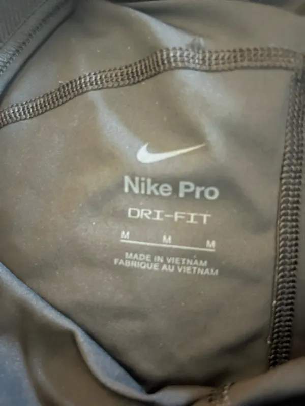Nike Pro Black Dry Fit Spandex Shorts - Image 4