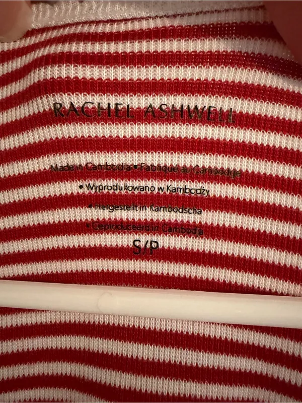 Rachel Ashwell Red White Striped Pajama Set‎ Women’s S/P Cozy Loungewear - Image 3