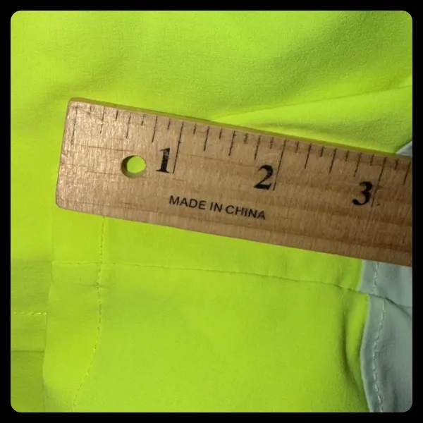 The‎ North Face Running Shorts Womens XL Yellow Blue Colorblock Athletic Hike - Image 7