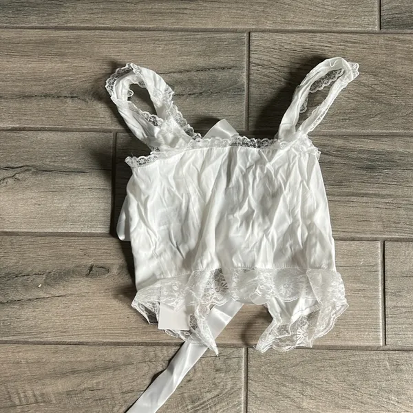 Dazy white tank top - Image 4