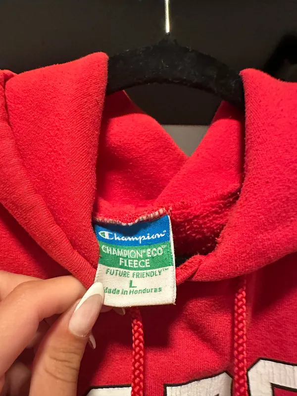 Georgia Bulldogs Champion Hoodie Red - Image 2