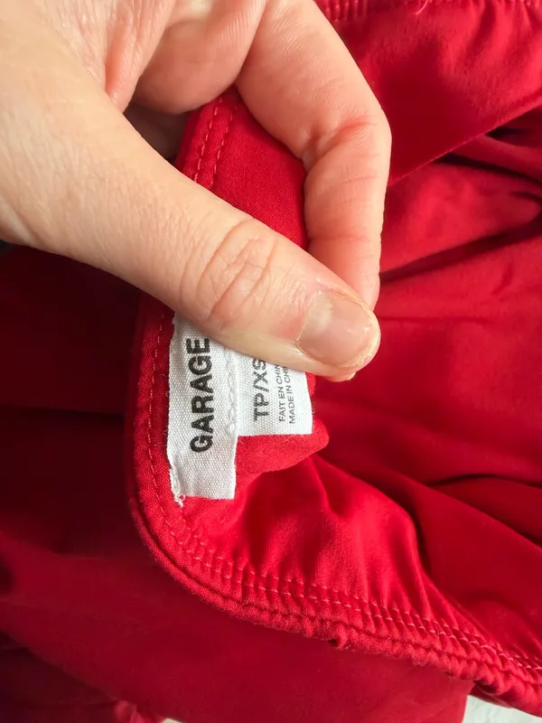 Garage Mini Dress Red  - Image 5