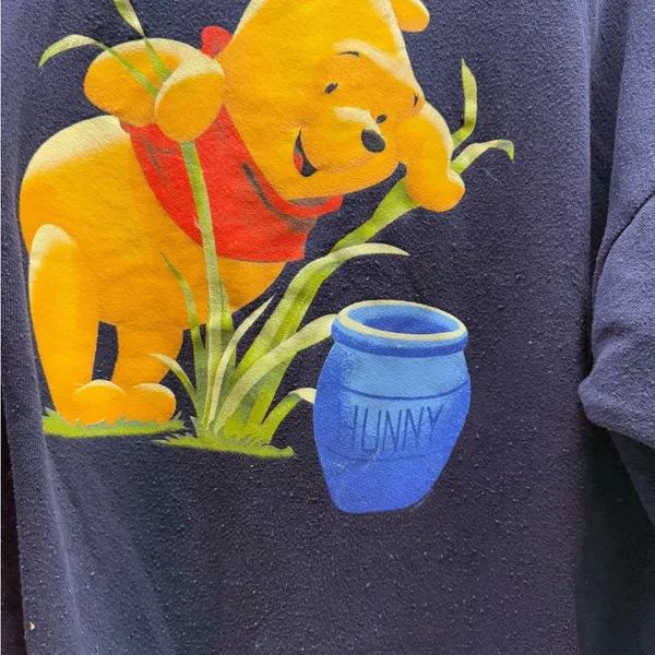 Disney Vintage Winnie the Pooh Graphic Sweatshirt - Image 2