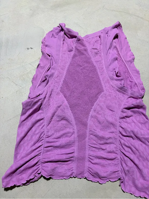 Free people FP movement purple tank top boho m/l - Image 4