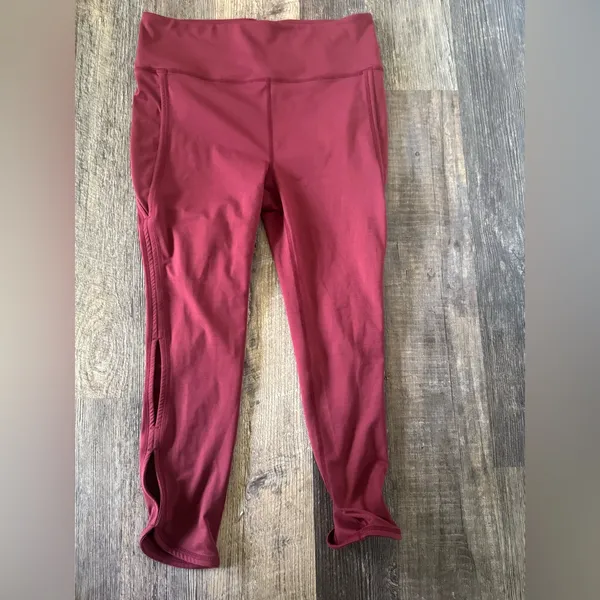 Free People FP Movement High Rise Infinity Cutout gym cropped‎ Legging large - Image 7