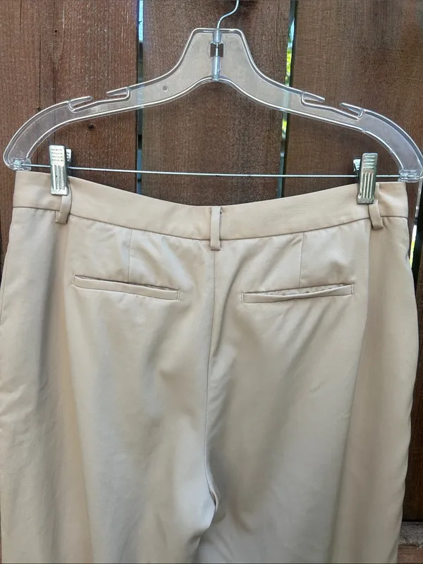 Brooks Brothers Beige Business Casual Preppy Pants Size 10 - Image 6