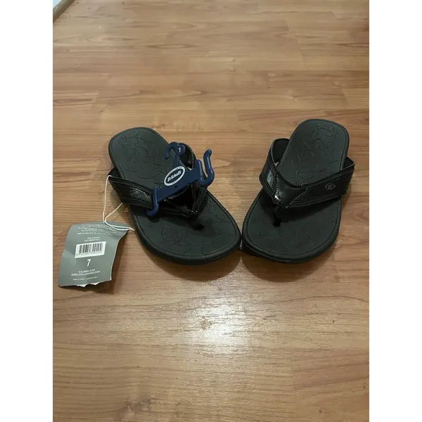 Dr. Scholl's Women's Flip Flops Sandals Slip-On Shoes Size 7 Black - Image 9