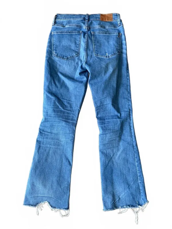 Madewell Women's Denim Jeans Size 25 Cali-Demi Boot Distressed Grunge Streetwear - Image 3