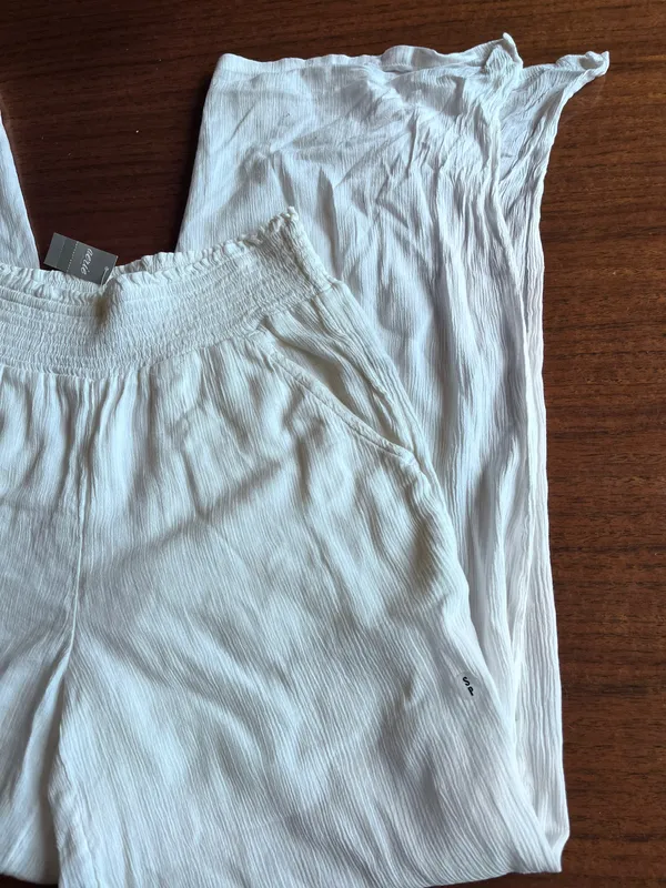 NWT Linen Wide Leg Beach Pants - Image 2