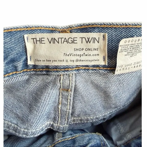 The Vintage Twin Levis‎ 550 Relaxed Fit Jeans Tapered Leg Size 6 - Image 3