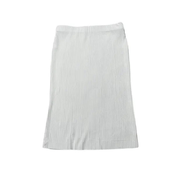 NWOT XL Marc New York Andrew Marc Women’s White Stretch Ribbed Pencil Skirt - Image 3