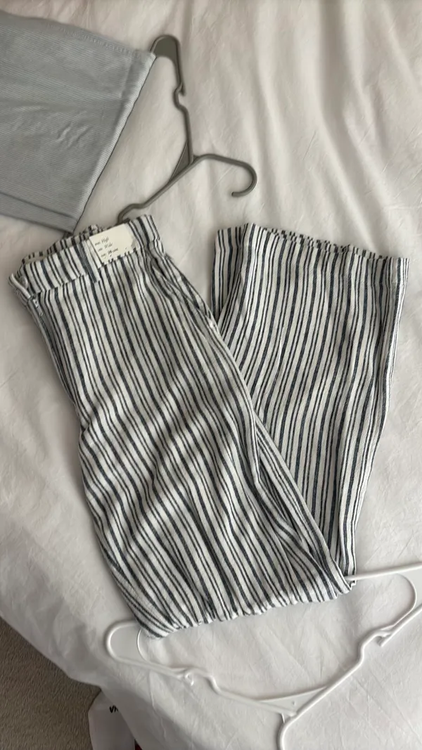 Abercrombie Striped Linen Pants - Image 2