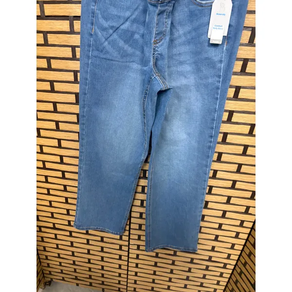 Time‎ And Tru Straight Leg Maternity Jeans Size Medium - Image 4