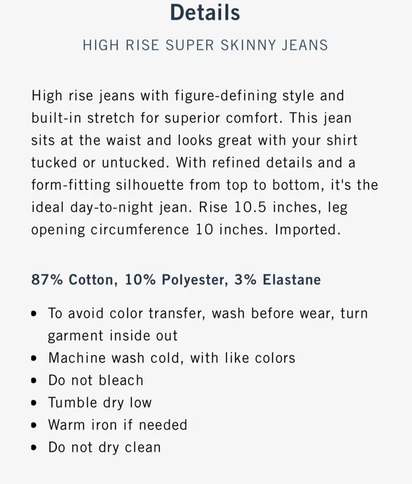 Abercrombie NWOT Jeggings - Image 7