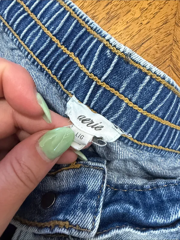 Aerie Day Dream Denim Shorts - Image 5