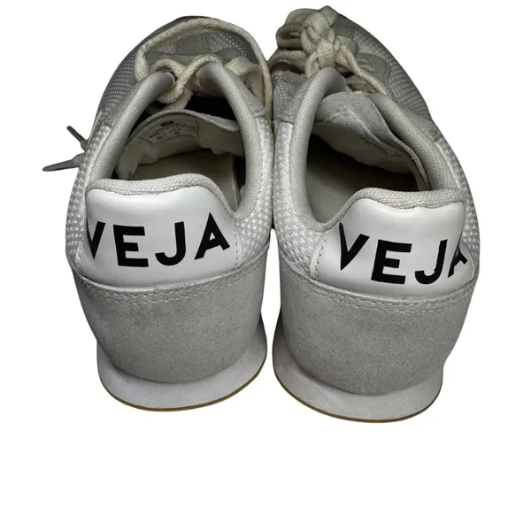 Veja Women's Rio Branco Low Top Sneakers 5 Pier Natural suede mesh casual - Image 4