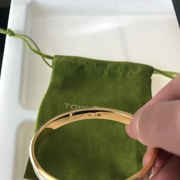 NWOT Tory Burch Gold and Cream Bracelet - Image 6