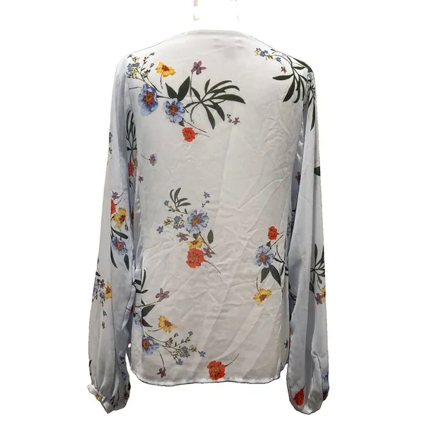Vince Camuto Floral Oversized Blouse XXS - Image 4