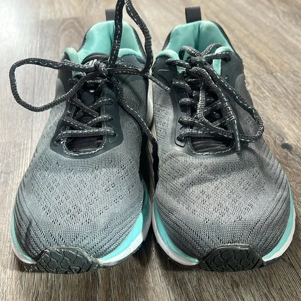 Fila Women's Gray and Teal Running Shoes Size 7 - Image 6