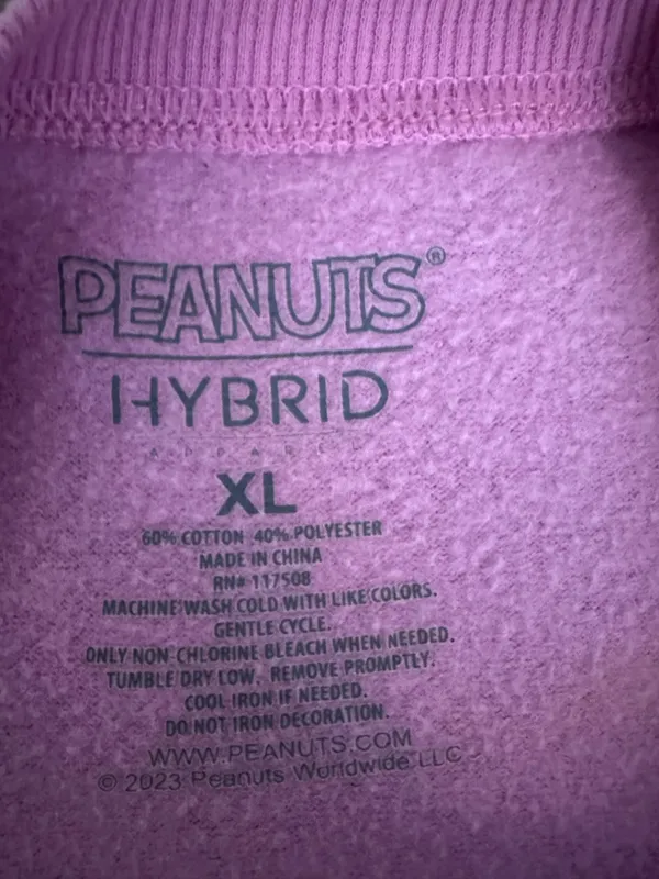 Peanuts Target Snoopy dog pink sweatshirt  - Image 2