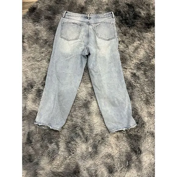 Jessica Simpson Jeans Womens Size 31 Monroe Boyfriend Patched Boho Cowgirl Rodeo - Image 2