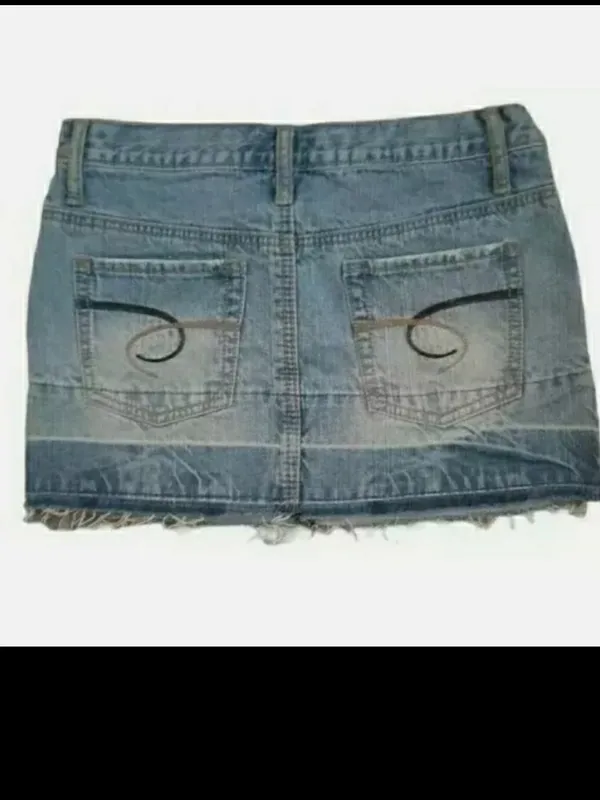 Vanilla Star Y2k vintage denim miniskirt - Image 3