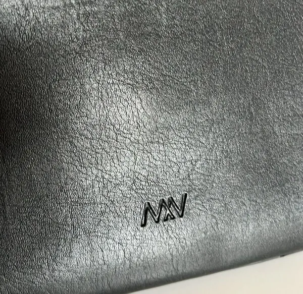 Matt and Natt Envelope Vegan Clutch Bag Missing Strap in Black - Image 11