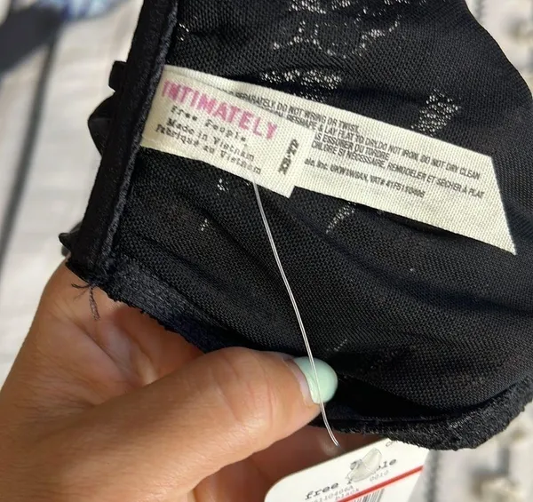 nwt // free people strappy lace bandeau - Image 7