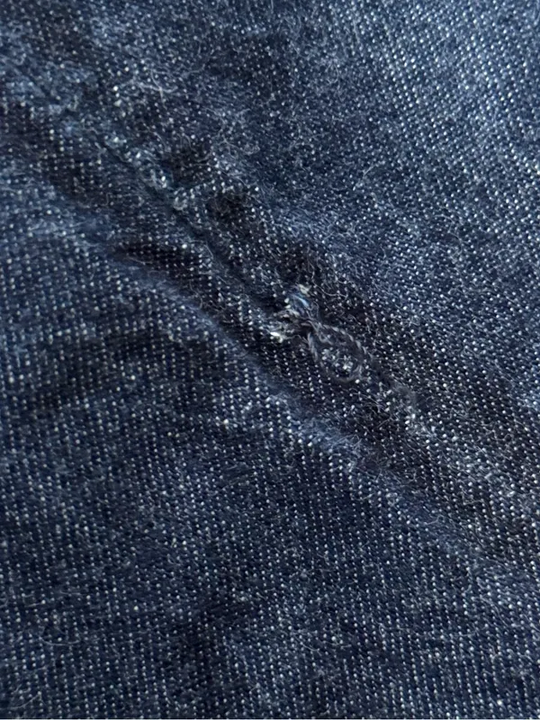 Vintage Y2K Old Navy Blue Jeans Denim Halter Mini Dress Size 4 00s Streetwear - Image 8