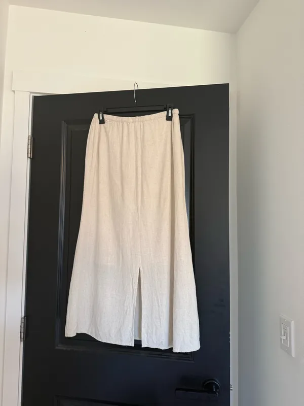 NWOT maxi linen skirt - Image 5