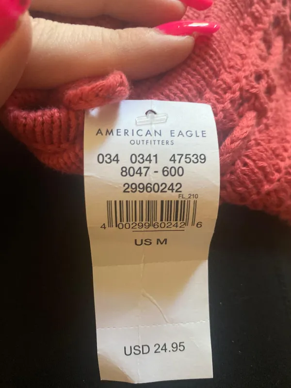 American Eagle Knitted Crop - Image 3